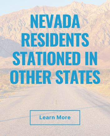 Nevada Residents Stationed in Other States